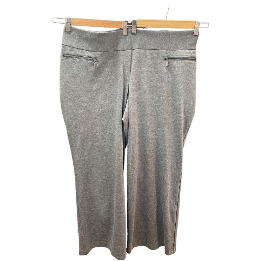 LANE BRYANT Classic Trouser Gray 18/20 Petite Pull On NWT Ponte Knit
